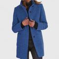 Avery | Women's Coat - Button-Front Warmth