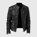 Hollis | Men's Rider Jacket - Zip Front, High Collar