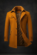 David - Fairmont Wool Overcoat