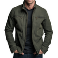Marion | Men's Zip Jacket - Vintage Washed