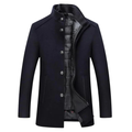 Daniel - Woolen Trench Coat for Men