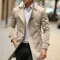 Sandro - Men's Autumn Trench Coat – Chic Comfortable Italian Design