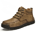 Paul - Casual winter boots for Victor - men, vintage, fleece-lined, warm, leather Martin