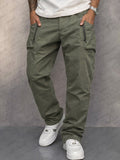 Ridley | Men's Cotton Cargo Pants – Zip Pockets