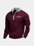 Levi | FLEECE PULLOVER WITH HALF ZIP FOR MEN