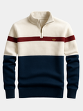 Harrison | MEN'S PULLOVER WITH ZIP AT THE COLLAR
