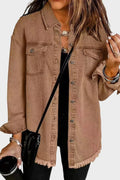 Evelyn | Women's Collared Long Sleeve Overshirt