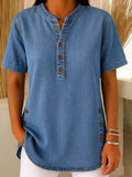 Odette | Women's Relaxed Fit Short Sleeve Blouse