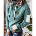 Tamsin | Women's Half Zip Mock Neck Hoodie